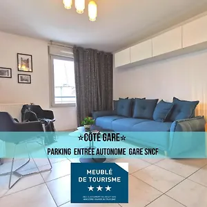 Côté Gare - Gare - Centre-ville - Parking - Netflix - Wifi - Disney+ - Terrasse , Annecy France